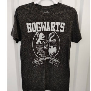 Harry Potter Tshirt Hogwarts Crew Neck Small